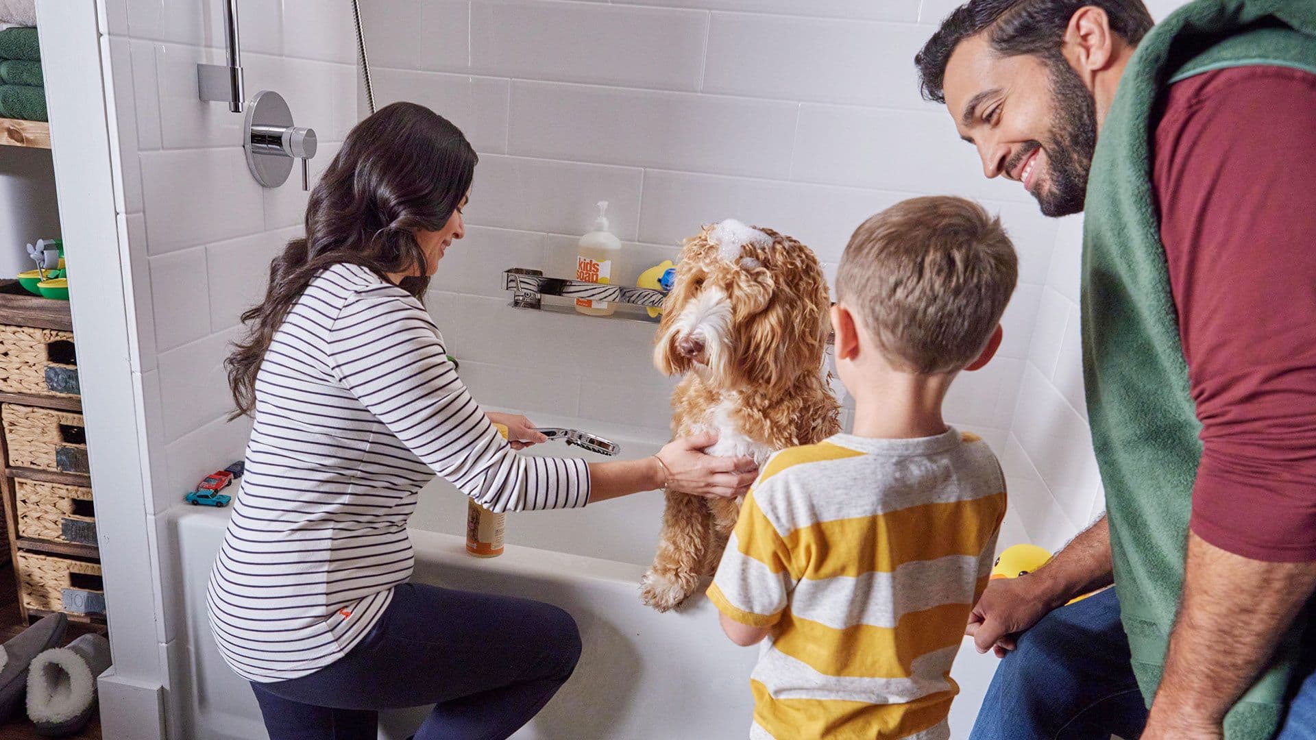 Jacuzzi Bathtub with Family